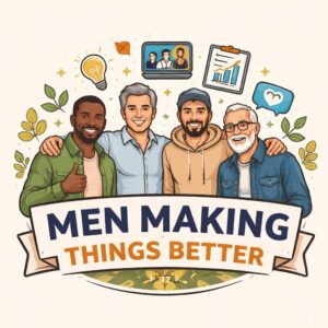 men making things better mental health support, coaching support, friendship and mentorship